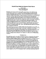 Scaled Cloud Model for Released Toxic Fumes