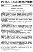 Public Health Reports  V 33 No 43 October 25 1918