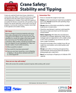 Construction Toolbox Talk Crane Safety Stability and Tipping 2022