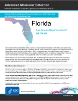Advanced Molecular Detection National investment to advance genomic sequencing capacity Florida September 5 2023