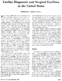 Cardiac Diagnostic And Surgical Facilities In The US