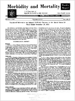 Morbidity and Mortality Weekly Report Vol 2 No 47 week ended November 28 1953