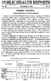 Public Health Reports  V 33 No 51 December 49 1918