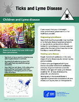Ticks and Lyme disease  children and Lyme disease