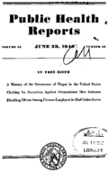 Public Health Reports  v 55 no 26  cover