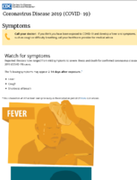 Coronavirus Disease 2019  March 13 2020