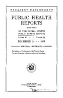 Public Health Reports  v 43 no 50  cover