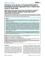 Estimation of the Burden of PandemicH1N12009 in Developing Countries Experience from a Tertiary Care Center in South India