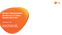 Boostrix revaccination studies at 910 years  Studies 009  012