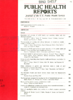 Public Health Reports  v 102  no 3  cover