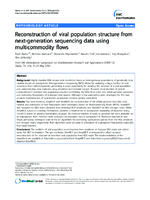 Reconstruction of viral population structure from nextgeneration sequencing data using multicommodity flows