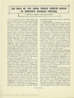 The Role of the Local Public Health Nurse in Hansens Disease Control