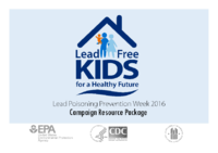 National Lead Poisoning Prevention Week campaign resource package