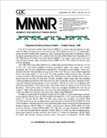 MMWR Morbidity and Mortality Weekly Report Vol 46 No 51 December 26 1997