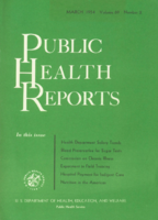 Public Health Reports  v 69 no 3  cover