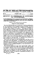 Public Health Reports  V 37 No 31 August 4 1922