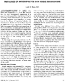 Prevalence of antistreptolysin O in young Panamanians