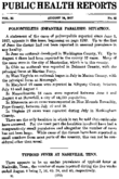 Public health reports  v 32 no 32 AUGUST 10 1917