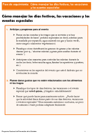 Correo session 10 Cmo manejar los das festivos las vacaciones y los eventos especiales handout
