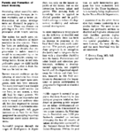 Parents And Prevention Of Infant Morbidity