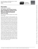 Understanding Exposure Hazard Identification and Human Health Effects How UltrafineNano Particle Toxicology Influenced Occupational Safety and Health