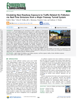 Emulating NearRoadway Exposure to TrafficRelated Air Pollution via RealTime Emissions from a Major Freeway Tunnel System