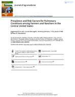 Prevalence and risk factors for pulmonary conditions among farmers and ranchers in the central United States