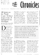 All quiet on the third coast medical inspections of immigrants in Michigan