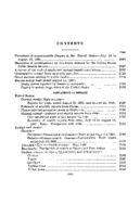 Public Health Reports  v 46 no 36  table of contents