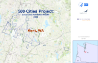 500 Cities Project Local Data for Better Health 2014 Kent WA