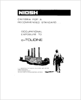 Criteria for a Recommended Standard Occupational Exposure to oTolidine