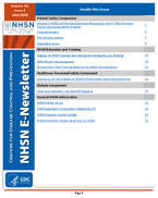 NHSN ENewsletter Volume 19 Issue 2 June 2024