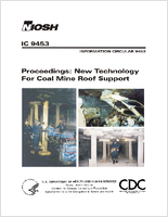 Proceedings New Technology for Coal Mine Roof Support