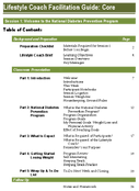 Lifestyle Coach Facilitation Guide Core