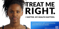 Treat me right I matter My health matters