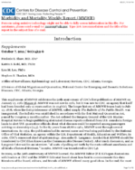 Public Health Then and Now Celebrating 50 Years of MMWR at CDC  Introduction