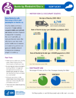 Buckle Up Restraint Use in Kentucky December 2014