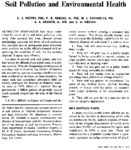 Soil Pollution And Environmental Health