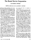 The dental service corporation