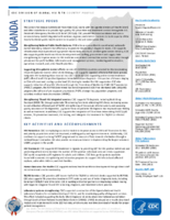 CDC Division of Global HIV  TB Country Profile Uganda July 2018