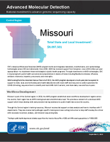 Advanced Molecular Detection National investment to advance genomic sequencing capacity Missouri September 5 2023