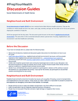 PrepYourHealth Prework Questions