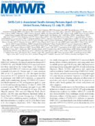 SARSCoV2associated Deaths Among Persons Aged 21 Years  United States February 12July 31 2020