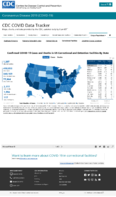 Confirmed COVID19 deaths in US correctional and detention facilities by state January 15 2021