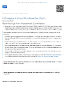 Influenza A Virus Wastewater Data