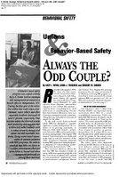 Unions and BehaviorBased Safety Always the Odd Couple