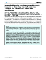 Longitudinal Nasopharyngeal Carriage and Antibiotic Resistance of Respiratory Bacteria in Indigenous Australian and Alaska Native Children with Bronchiectasis