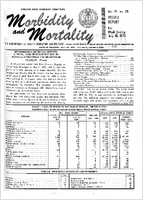 Morbidity and Mortality Weekly Report Vol 19 No 28 week ending July 18 1970