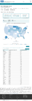 United States laboratory testing Cumulative COVID19 Viral RTPCR Laboratory Tests Performed per 100k by StateTerritory December 21 2020