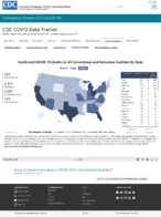 Confirmed COVID19 cases and deaths in US correctional and detention facilities by state January 17 2021